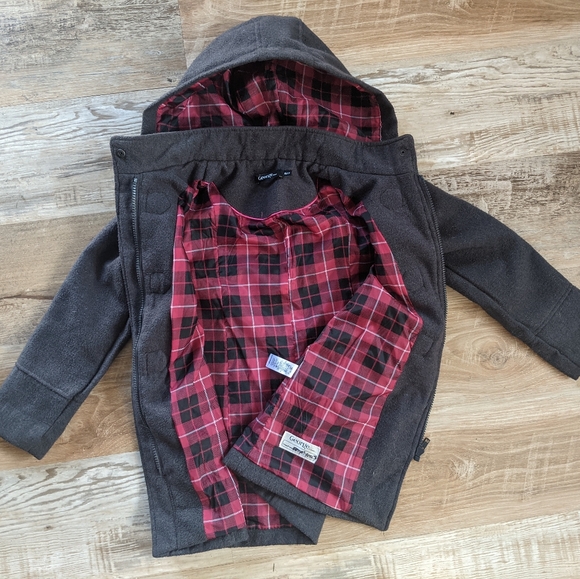 Girl's Grey Fall / Spring Jacket - Picture 2 of 2